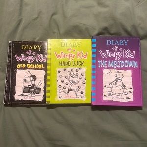 Set-3 diary of a Wimpy kid